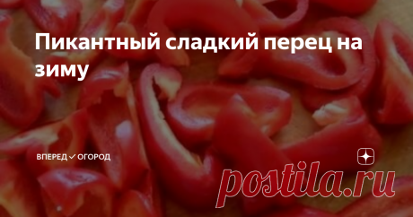 Пикантный сладкий перец на зиму Начинается время заготовок на зиму. Конечно, процесс этот трудоемкий и времязатратный. Зато, как "вкусно и с удовольствием" зимой улетают все заготовки.
Предлагаю приготовить на зиму пикантный перец.
Чтобы не потерять рецепт, сохраняйте его, делитесь им в соцсетях и ставьте лайк.
Ингредиенты: