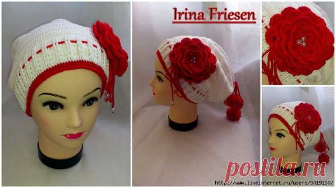 Шапочки от Ирина Фризен..