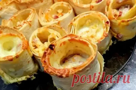 Готовим рулетики из лаваша на завтрак - Четыре вкуса - Медиаплатформа МирТесен