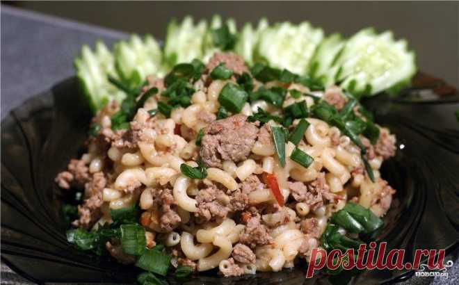 Макароны по-флотски в мультиварке - пошаговый кулинарный рецепт на Повар.ру
