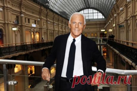 Простой и честный совет от Джорджио Армани о том, как дожить до 90 лет