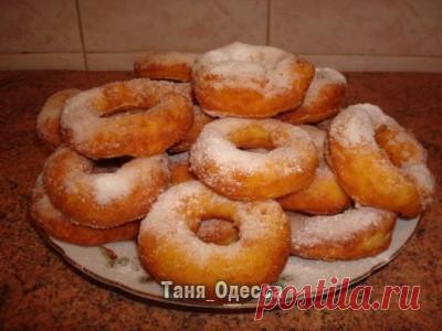 Творожные пончики : Люблю готовить