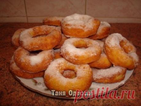 Творожные пончики : Люблю готовить