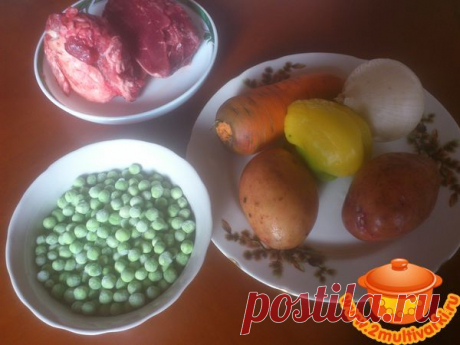 Суп из зеленого горошка в мультиварке – фото рецепт приготовления