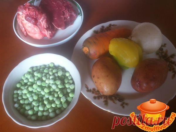 Суп из зеленого горошка в мультиварке – фото рецепт приготовления