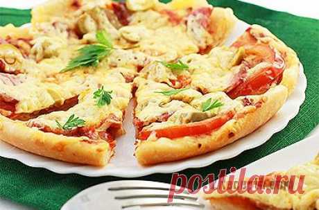 Пицца в мультиварке - пошаговый фото рецепт приготовления