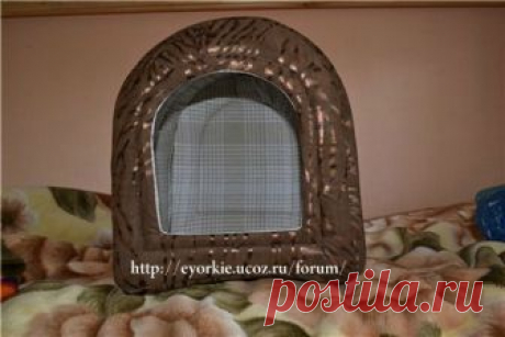 Шьем домик для собаки сами -мастер класс - Форум НАШИ ЙОРКИ И ИХ ДРУЗЬЯ