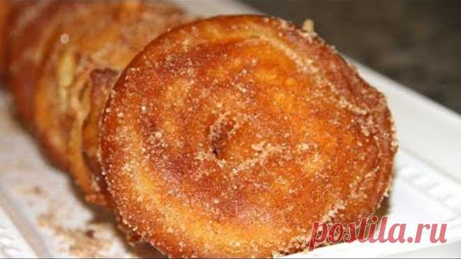 Вкуснятина за считанные минуты!Ленивые яблочные донатсы. Это невероятно вкусно!!!
