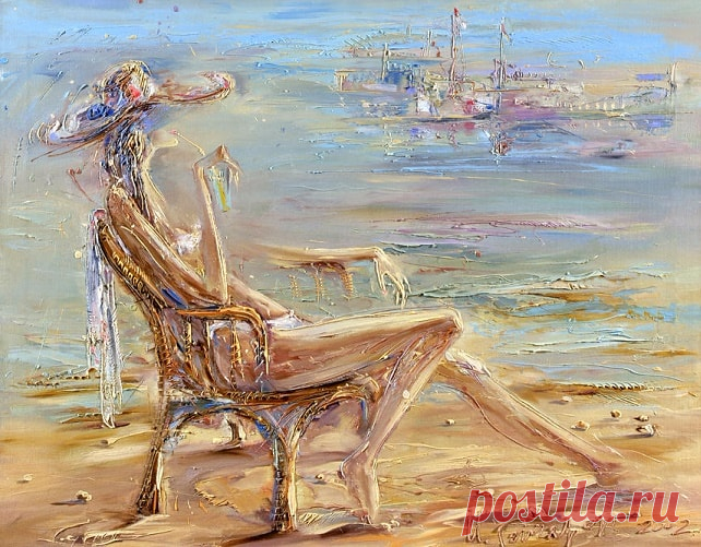 С лёгкостью и экспрессией. Художник Игорь Гончаров. | Оригинальное творчество современников