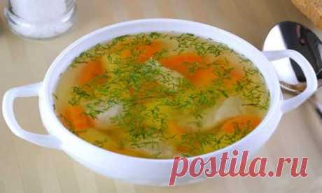 Если вы собрались делать суп, делайте легкий куриный суп с картофелем!!!