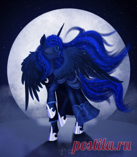 Princess Luna Dress by Dalagar