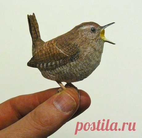 Птицы из бумаги