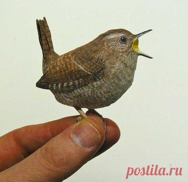 Птицы из бумаги