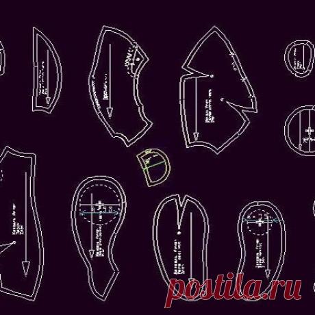 Детали медведя "лакирую" в САПР. 
Усе точно. До миллиметра. 📐✏️✂️📏🔬💻 #выкройкиигрушек #zakazlekal #выкройкиназаказ #заказлекал #сапр #grafis