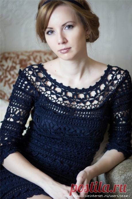 Очень красивое платье. Подбор схем в Стране мам Евгении Русс