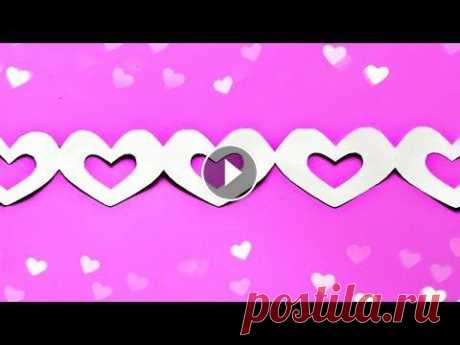 A paper garland is a budget craft, it is easy to make not only for parents, but also for boys and girls. You only need A4 paper, no glue, no coloring,...