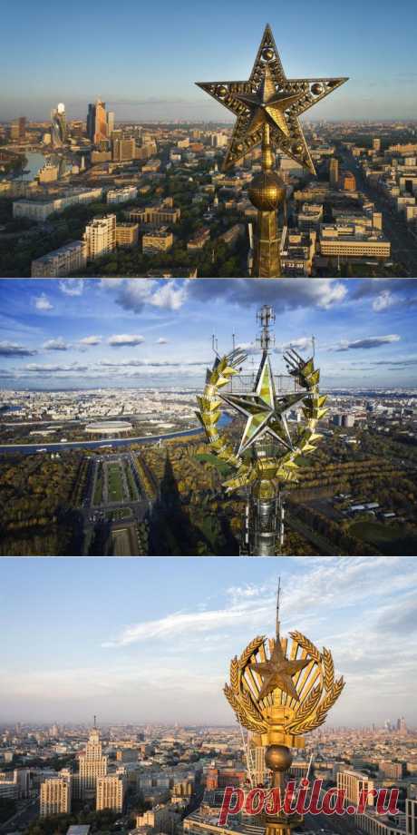Звёзды сталинских высоток, которые вы никогда не видели / Назад в  / Back in USSR