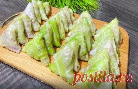 Нежные и сочные голубцы из молодой капусты. Вкуснейшее ароматное блюдо на обед или ужин