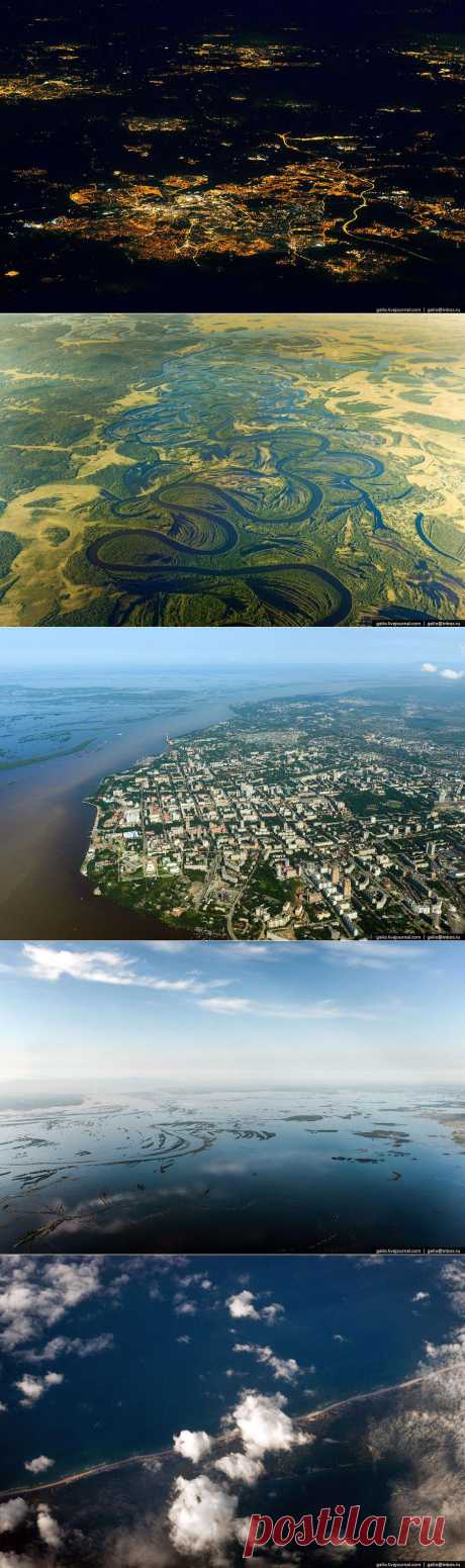 » Земля из окна самолета в 2013 году Это интересно!