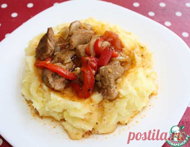 Свинина с овощами по-болгарски – кулинарный рецепт
