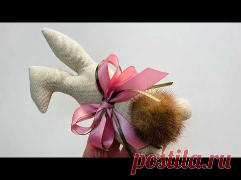 Easter Bunny Idea - Make a Easter Bunny. Пасхальный декор - YouTube