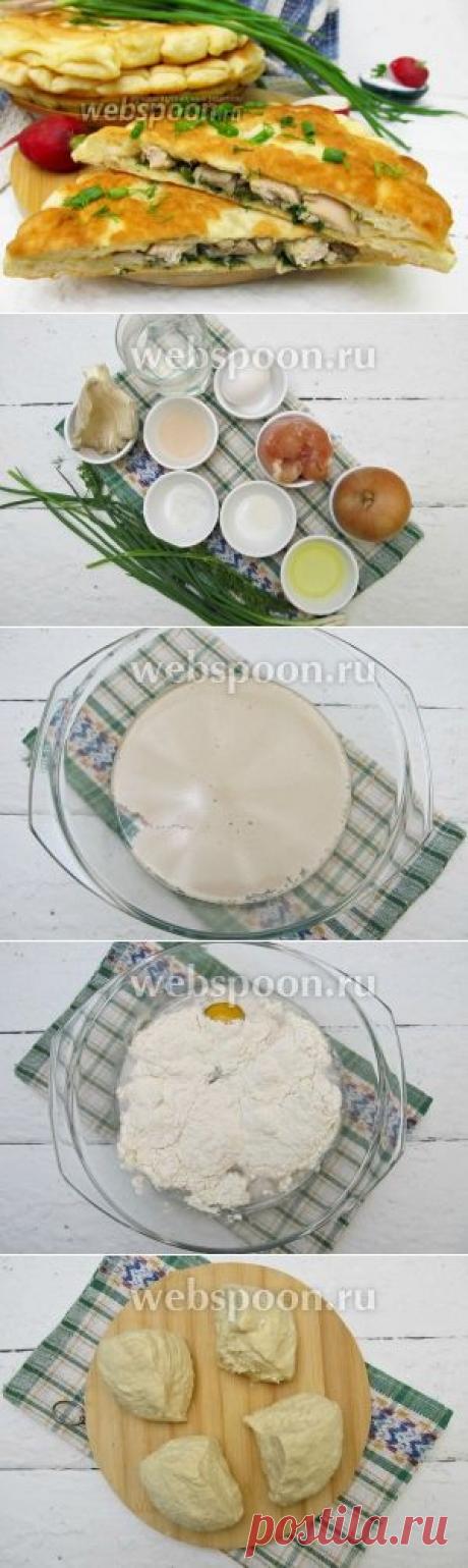 Паляницы с курицей, грибами и луком рецепт с фото, как приготовить на Webspoon.ru