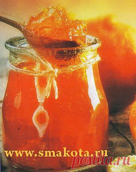 Варенье из кабачков с апельсином и лимоном | SMAKOTA.RU