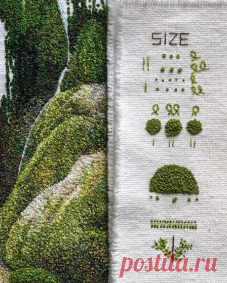 These Embroidered Landscapes by Katrin Vates are Beautiful – Design You Trust — Design Daily Since 2007