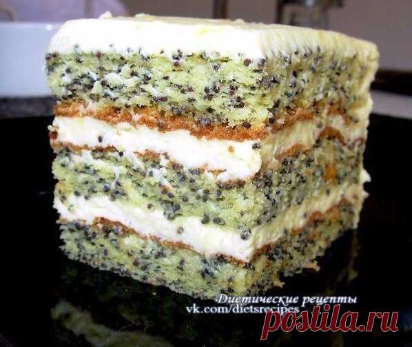 Творожно-маковый торт
🔸на 100грамм - 99.14 ккал🔸Б/Ж/У - 9.91/4.94/3.38🔸
