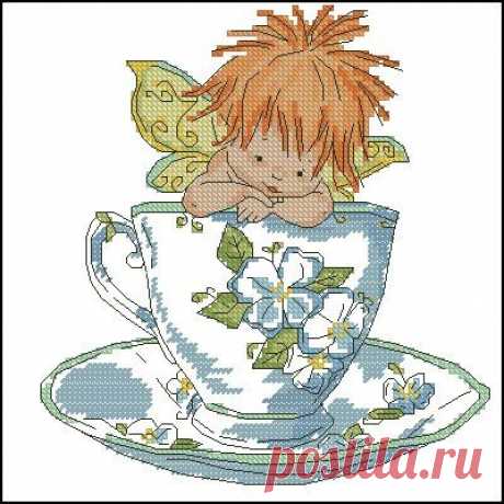 Схема вышивки.