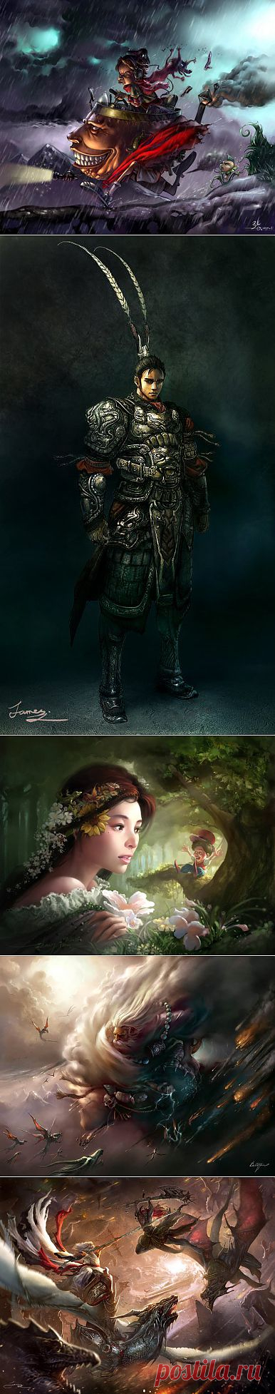 Digital Art фантастика. Художник Zzjimzz