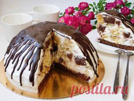 Классический торт Панчо с ананасами рецепт с фото пошагово и видео - 1000.menu