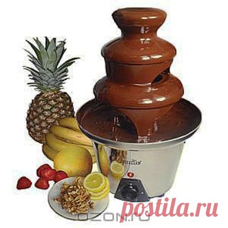 Smile CHF 1260 шоколадный фонтан - Шоколадный фонтан Smile CHF 1260 уместен, практически, на любом мероприятии. Его можно использовать на свадьбах и юбилеях, корпоративных вечеринках и детских праздниках. Тёплый шоколад подаётся на верхнюю точку фонтана с помощью шнекового вала и стекает мягкими каскадами вниз по фонтану. В горячий шоколад можно обмакивать различные фрукты, ягоды, печенье или хлебобулочные изделия. Для тех, кто видит его впервые – это незабываемое впечатление.