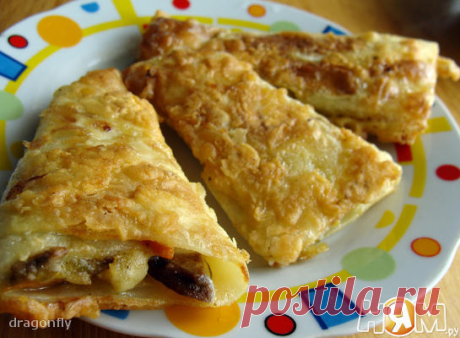 Капустный шницель с грибами и овощами - Рецепт с пошаговыми фотографиями - Ням.ру