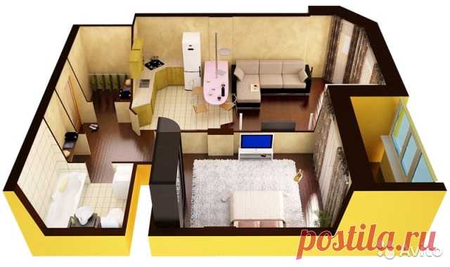 1-к квартира, 32 м², 7/9 эт. - купить, продать, сдать или снять в Краснодарском крае на Avito — Объявления на сайте Avito