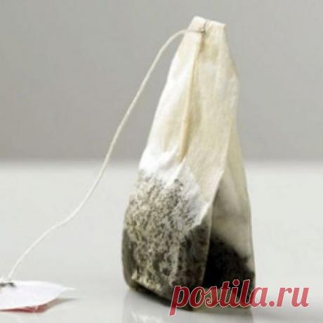 18 прекрасных способов заново использовать чайные пакетики