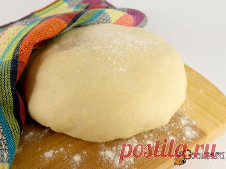 Быстрое дрожжевое тесто для пиццы и лепешек фото рецепт приготовления