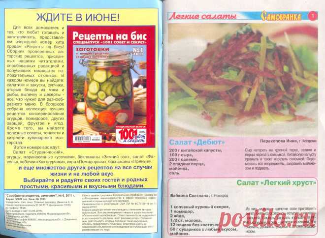 Коллекция рецептов