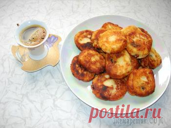 Сырники с изюмом