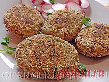 Постные картофельные котлеты с кислой капустой - Вегетарианские рецепты Оранжевой Кухни