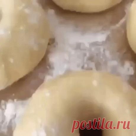Пончики на дрожжах