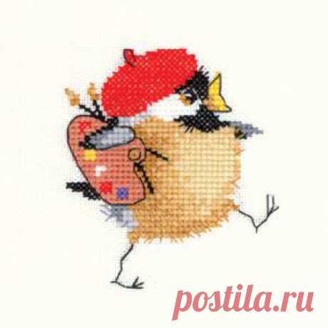 Забавные воробушки Валери Пфайфер: Художник.