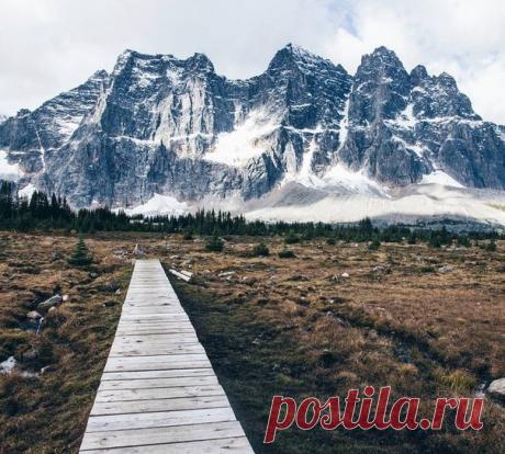 Круче гор могут быть только горы. Канада.