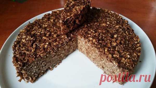 Овсяной  с какао и фруктами » Вкусно и полезно