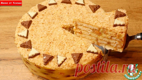 Наполеон без выпечки Кулинарный рецепт