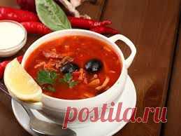 Как сварить вкусную солянку .