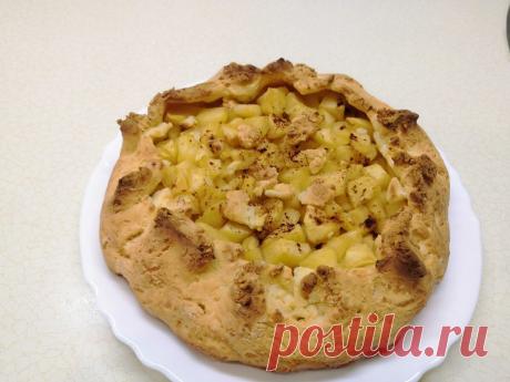 Ароматный ПП пирог с яблоками. На 100 граммов всего 116 ккал | Рецепты ПП - худеем вкусно! | Дзен