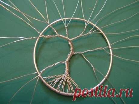 Wire Wrapped Tree Of Life Ornament · How To Make A Wire Wrapped Pendant · Jewelry on Cut Out + Keep