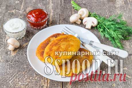 Зразы картофельные с грибами: рецепт с фото - 8 Ложек.ру