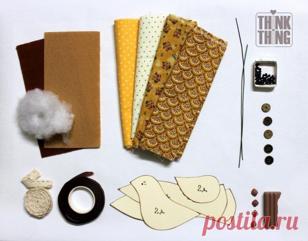 "Весенние птички" | СВОИМИ РУКАМИ